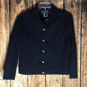 St. John sport by Marie Gray black jacket